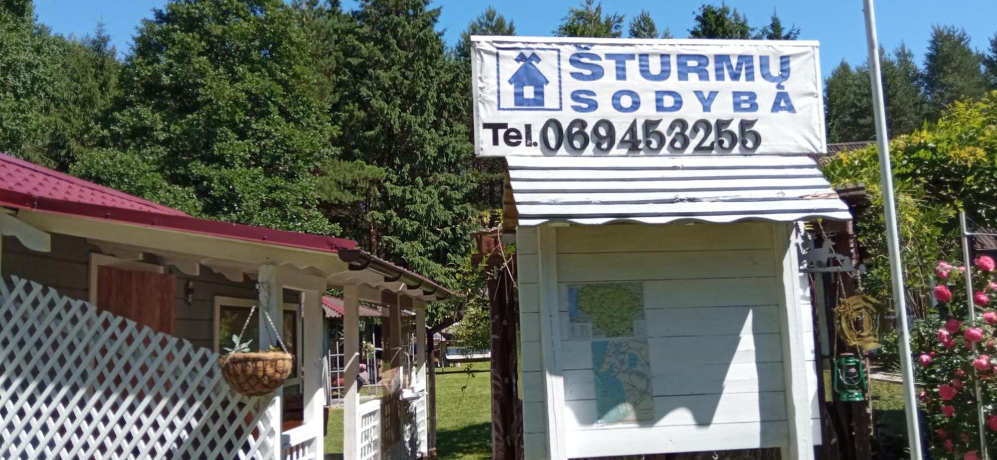 Sturmu Sodyba Ventė Buitenkant foto